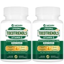 1200MG Vitamina E Tocotrienols Liposomal Tocotrienols Supplemento con Phosphatidylcholine, 95% Delta-tocotrienols e 5% Gamma-tocotrienols, Alto assorbimento per il cuore, Funzione del cervello 120 capsule