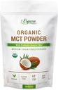 Polvere MCT organica - USDA Certiifed Organic; con fibra di acacia prebiotica; 4 oz