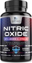 Nitric Oxide Booster Extra Forza 3000mg - 3X Forza L-Arginina & Citrullina, Migliore Nitric Ossido Integratori per Uomini, Supporta Muscolo, Cuore Salute, Integratore di energia, Bottigliato negli Stati Uniti, 240 Capsule