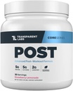 Trasparente Labs Post - Post-Workout Recovery Muscle Builder con L-Glutamina, Beta-Alanina e BetaPure Betaine Anhydrous per il recupero del muscolo e la costruzione del muscolo - 30 Serve, Strawberry Lemonade