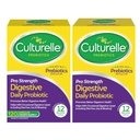 Culturelle Pro Strength Daily Probiotic, capsule digestive, naturalmente Sourced Probiotic Strain Proven per sostenere la salute digestiva e immunitaria, Gluten & Soy Free, 4 mesi di fornitura, 60 conteggio (Pack of 2)