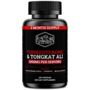 Foresta Nera Turkesterone Tongkat Ali Supplemento 1000mg per Serving (Max Purity 95%) Turkesterone Supplemento per gli uomini (Tongkat Ali per gli uomini Longjack 200:1)