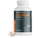 Bronson Selenium 200 mcg Immune & Antiossidante supporto minerale essenziale, 250 compresse vegetariane