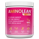 RSP NUTRITION AminoLean Pre Workout, Clean Energy with No Jitters, Tingles or Crash, Vegan Friendly with Aggiunto Biotin for Hair, Skin, Nails, Berry Elixir, 30 Servings