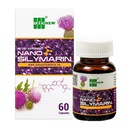 Nano Silymarin - 60 capsule - Liver Health Support and Stabilize Liver Cell - Nano Technology Aumenta l'assorbimento fino al 99,9%