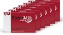 SiderAL Forte Ferro supplemento e vitamina C per le donne e gli uomini - Supplemento Premium per la carenza e l'anemia Supporto - Alto assorbimento - Gentle on The Stomach - Non-Constipating - 180 Caps