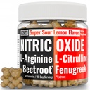 SHIZAM Beets Fenugreek Super Nitric Oxide Gummies w L-Arginina L-Citrulline, barbabietola Root Chews Chweable Chewables Capsule Pills Supplements Alt, Bootroot Flow Adults Men Beats