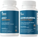 Dr. Tobias Adulti Multivitaminici e Ashwagandha Capsule, Supporto Benessere &amp; Energia Equilibrata & Resilienza, Vegan, Non OGM
