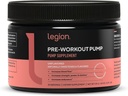 LEGION Pre Workout Pump - Arginina Supplemento Boosts Nitric Oxide Production - Nitric Oxide Booster aiuta ad aumentare la resistenza & Stamina, promuove l'efficienza muscolare migliorata (senza aroma, 30 Serve)