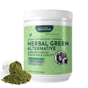 Animal Essentials Herbal Green alternativa per cani e gatti - Super Greens polvere Herbal supplemento con Spirulina, antiossidanti, clorofilla - 12 Oz