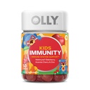 OLLY Kids Sonno & Immunity Gummy, Melatonin, Wellmune, Elderberry, 50 Count