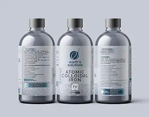 Ferro - Premium Atomic Colloidal Iron Supplemento per l'energia e il supporto sanguigno - Soluzione ionica per il benessere e la vitalità naturali