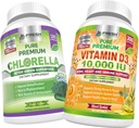 FRESH HEALTHCARE clorella e vitamina D3 10.000 UI - Bundle