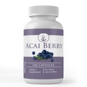 PURE ORIGINAL INGREDIENTI Acai Berry (100 capsule) No Filler di Magnesio o Riso, Sempre Pure, Lab verificato