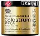 Integratore di Colostrum Premium IgG più alto per la salute del fegato, supporto immunitario e superfood di recupero, anti-età - polvere di colostrum di erba pura - Prima latte della madre, 60 porzioni, non aromaed