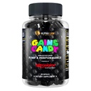ALPHA LION Gains Candy, Supplemento pillole per la pompa del muscolo & flusso sanguigno, Nitric Oxide Booster, Supporta la messa a fuoco mentale, Utilizzare quotidianamente per aggiornare le prestazioni di allenamento, 63 capsule (Nitrosigine)