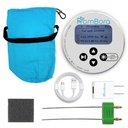 Kit generatore d'argento colloidale – 99,99% (Ag) Rods, TDS Meter, Macchina d'argento colloidale, Macchina per l'ionizzatore dell'acqua per la casa, Borsa da viaggio, DaBora Smart Generator