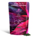 VITALITYbits - Spirulina Organica Frullata & Chlorella Tablets - Algae Superfood - Energy, Self Care, Beauty - Sostituisci Verdi, Integratori, Proteine, Snacks - Vegan, Keto, Gluten Free - 1000 Tablets Bag