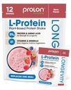 Prolon Longevity Plant Based Protein Powder | Sintesi & riparazione del muscolo, invecchiamento sano, aumentare le prestazioni | vitamine, senza glutine, aminoacidi, antiossidanti | 25g di proteine | Berry, 12 pacchetti