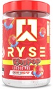 RYSE caricato Pre Workout Polvere - Anello Pop Cherry - Pre-allenamento giornaliero per uomini e donne con 325 mg di caffeina, Beta Alanina, e Citrulline per pompa, messa a fuoco e energia - 30 Serve