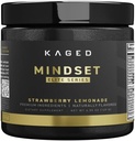 Kaged Nootropic Mindset Elite, Focus e Productivity Supplement, Stimulant Free, Supporta Memoria di lavoro, Focus e Mood*, Strawberry Lemonade - 30 Serve