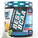 BPI Sports Best BCAA Powder - Supporto per il recupero del muscolo - Aminoacidi a catena ramificata | Blocchi di costruzione di proteine e muscoli - Post Workout Recovery – Hydration - Fruit Punch, 30 Servings