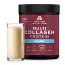 Antica Nutrition Collagen Peptides Polvere, Multi Collagen Protein, Donne & Uomini, Vitamina C, Probiotici, Collage idrolizzato, Supporta Pelle, Giunti, Salute Gut, Vanilla, 60 Serve