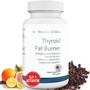 Dr. Westin bambini tiroide grasso bruciatore - Veloce agisce termogenico supplemento di perdita di peso per le donne con ipotiroidismo, Hashimoto & ipertiroidismo per la vita Trimming, Bloating, 30 Serve