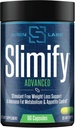 Slimify Fat Burner avanzato per la perdita di peso - Garcinia Cambogia, African Mango, e Grains of Paradise - Aumentare il metabolismo, Diminuire l'appetito, e aumentare l'energia - Stim Free (90 capsule)
