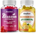 Citrato di potassio Gummies 1000mg, Magnesio Ossido Gummies 400mg, Supplemento per adulti