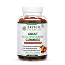 Gummie multivitaminiche per adulti Halal per uomini, donne, supporto nutrizionale completo ogni giorno con biotina, Vegan, aromi naturali di frutta, non OGM, Made in USA - Vitamine Halal