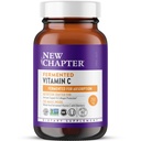 Nuovo Capitolo Fermentato Vitamina C + Elderberry, UNO Quotidiano per il supporto immunitario & Protezione del collagene, Realizzato con erbe organiche, Vegan certificato, senza glutine, 60 Conte