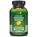 Irwin Naturals Mental Clarity Information Retention - 60 Liquid Soft-Gels - Aiuta ad aumentare l'attenzione ai dettagli e tenere e recuperare le informazioni più velocemente - 30 Total Servings