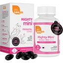 Zahler Mighty Mini Vitamina Prenatale con DHA & Folate - Certificata Kosher - Tutte le Vitamine Prenatali Naturali - Multivitamina per le Donne Incinte - 19 Vitamine Prenatali Comprese Acido Folico (90 Softgels)