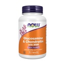 NOW Integratori alimentari, Glucosamina & Chondroitin con MSM, Salute comune, Mobilità e Comfort*, 90 capsule di Veg