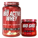 iSatori Bio-GRO Vanilla Ice Cream (60 Serve) & Bio-Active Whey Protein Powder Unflavored (30 Serve)