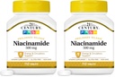 21st Century Niacinamide 500 mg compresse prolungate di rilascio, 110-Pack di 2)