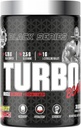 Serie nera Turbo BCAA | Formula di recupero muscolare avanzata per prestazioni avanzate | 30 Serve, 390 Gram (Regular, Fruit Punch)