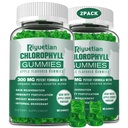 Zucchero senza clorofilla Gummies - con non filtrato ACV & Vitamina C pivotB12 - Energy Boost, Immune & Digestion Support, Deodorante naturale, Cura della pelle - Vegan, Non OGM - 120 Gummies