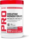 GNC Pro Performance Creatina Monoidrato Polvere per le donne e gli uomini, 5g Creatina Per Serving, Muscle Building, Produzione di energia, Endurance, Performance, 100 Serve