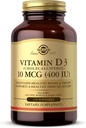 Solgar Vitamin D3 (Cholecalciferol) 10 MCG (400 UI), 250 Softgels - Aiuta a mantenere le ossa sane e denti - Supporto di sistema immunitario - Non OGM, Senza glutine, Latticini Free - 250 Serve