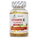 Vitamina E Gummies 268mg, Delizioso, Vegan, Non OGM, Integratori della pancia per adulti, Immune, Supporto per la pelle e gli occhi, 60 Conte