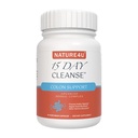 15 giorno Cleanse Gut Supporto, Detox di pulizia del colon giornaliero avanzato per le donne e gli uomini con Senna, Cascara Sagrada, Psyllium Husk e Probiotic, 15 capsule