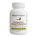 BiOptimizers Probiotic Breakthrough – Lactobacillus Plantarum OM Probiotics & Prebiotics Salute Supplemento per Gut, Digestivo & Immune Support Probiotici per Donne Uomini Anziani– 60 capsule vegane