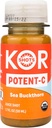 KOR Shots Sea Buckthorn e Baobab Shot - 1.7 Fl Oz - Potent C - Superfoods Vitamin C Shot - USDA Certified Organic