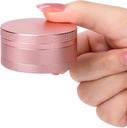 Portable Pill Box Pill Case Daily - Contenitore singolo impermeabile del metallo per borsa da tasca, organizzatore di medicina quotidiana della lega di alluminio per mantenere le vitamine, olio di pesce, dimensione media della medicina
