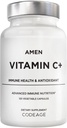 Modifica vitamina C+ Integratore con Zinco, Bioflavonoidi, Quercetina, Rose HIPS, Elderberry – Vegan, Non-GMO – 2 Mesi di Alimentazione - 120 Capsule