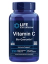 Vitamina C e Bio-Quercetin®, Integratore di salute cardiovascolare, Supporto immunitario, Altamente assorbibile, quercetina, Vitamina C, Senza glutine, Non OGM, Vegetariano, 250 compresse