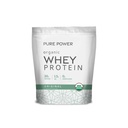 Dr. Mercola Pure Power Organic Whey Protein - 20 g Protein - Supporta la crescita muscolare & Energy - Grass-Fed Whey Concentrate - 15 Serve (20.60 oz) - Originale
