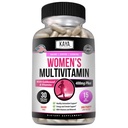 Kaya Naturals Multivitamina femminile, antiossidante sano generale, e supporto immunitario, vitamine A, D, C, E, Biotina, Acido Folico, & Multi-Mineral, Energy & Metabolism Vitamin Supplement 30 Count